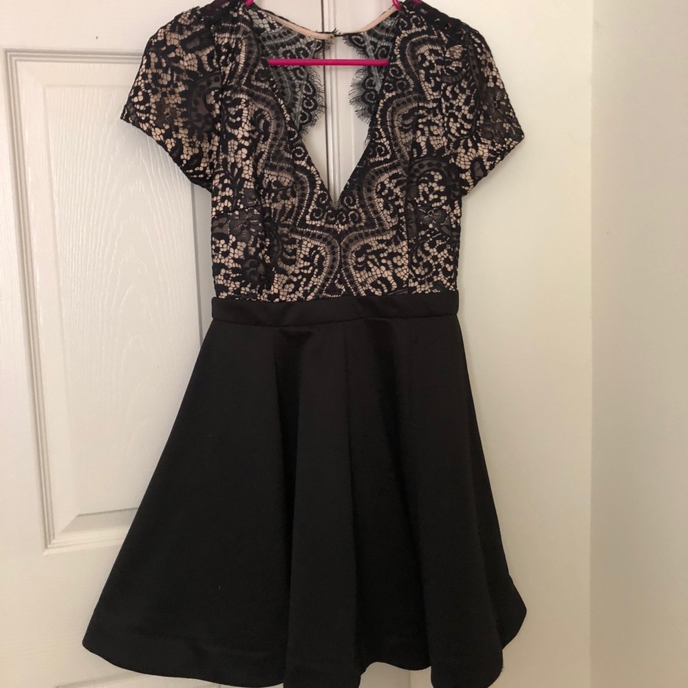 Lace cocktail dress